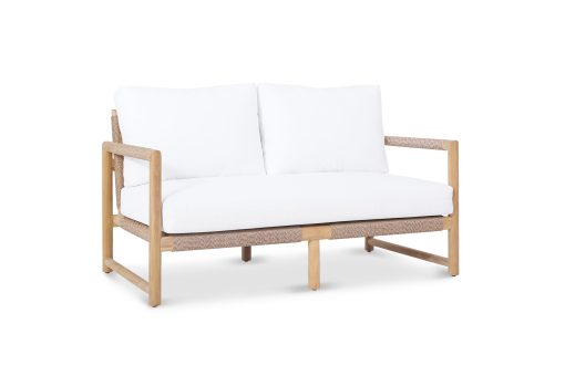 Espresso Outdoor Sofa - 2 Seater