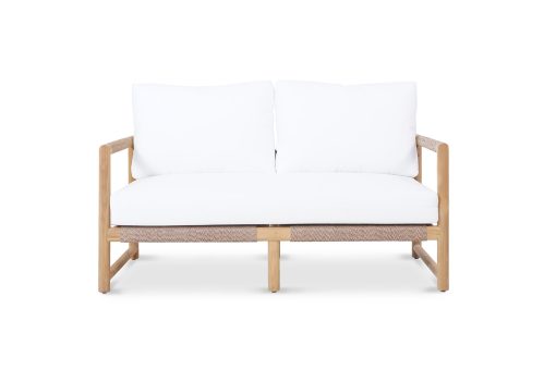 Espresso Outdoor Sofa - 2 Seater