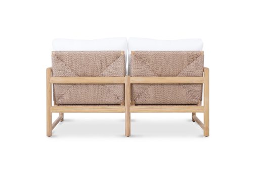 Espresso Outdoor Sofa - 2 Seater