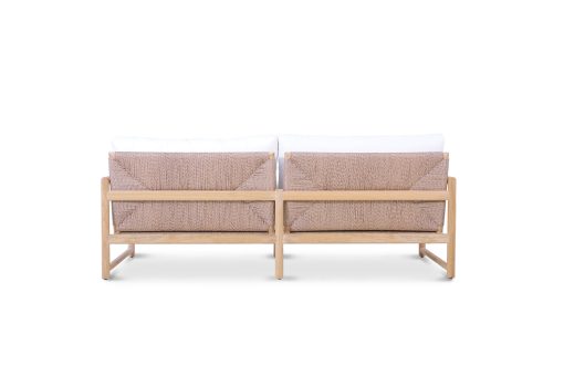 Espresso Outdoor Sofa - 3 Seater