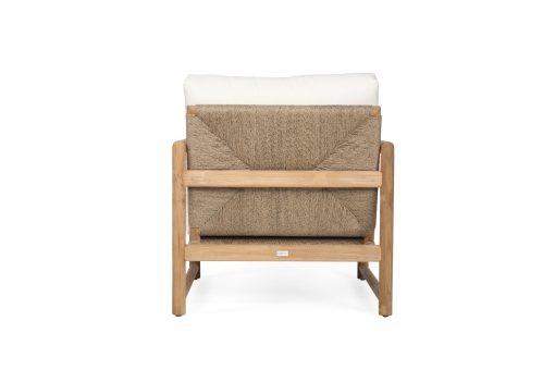 Espresso Outdoor Sofa - 1 Seater