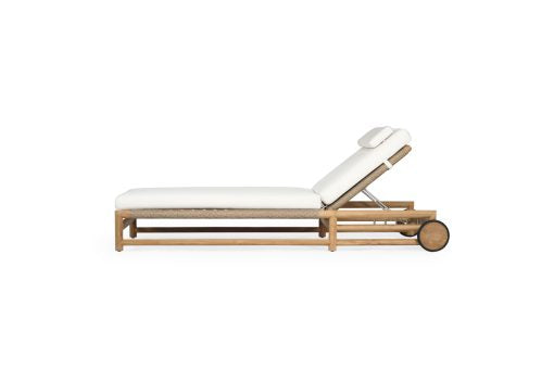 Espresso Outdoor Sunlounger