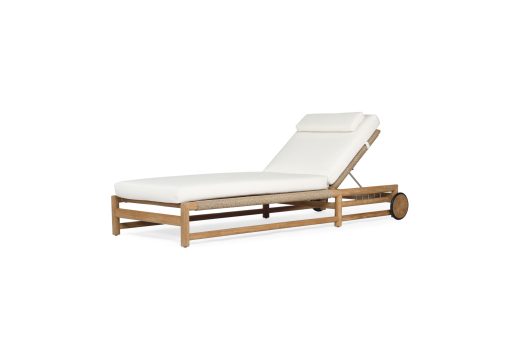 Espresso Outdoor Sunlounger