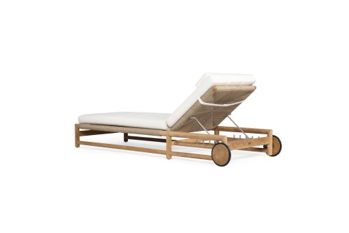 Espresso Outdoor Sunlounger