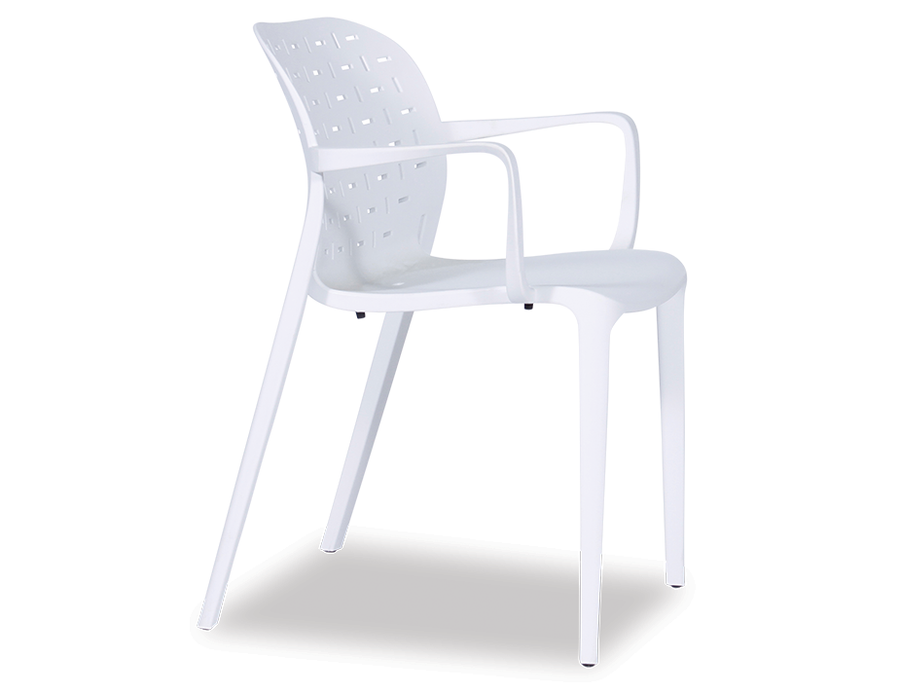 Lily Arm Chair White