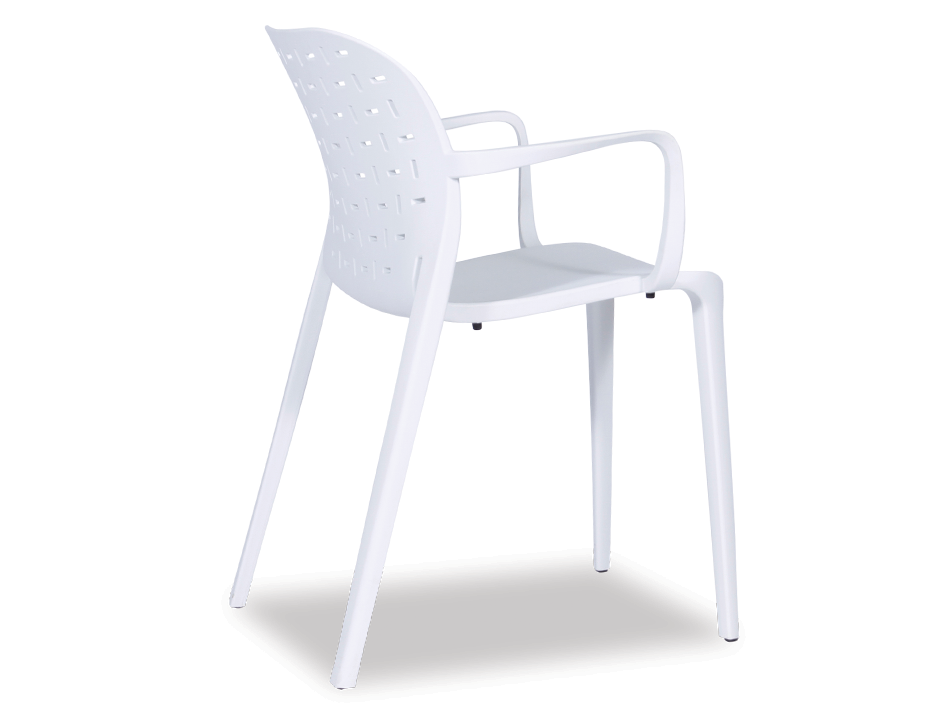 Lily Arm Chair White