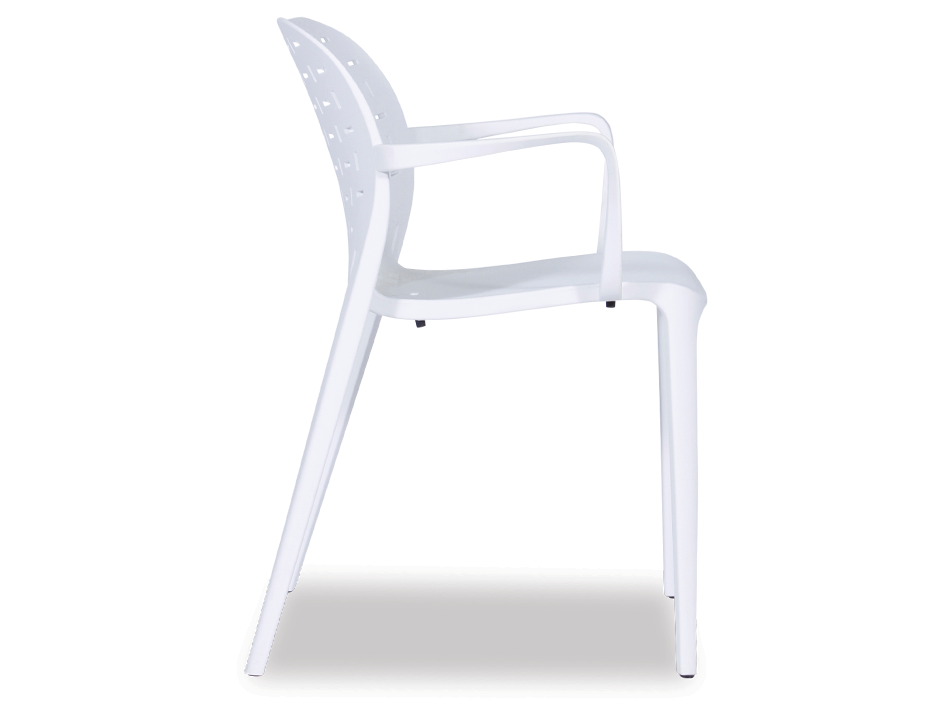 Lily Arm Chair White