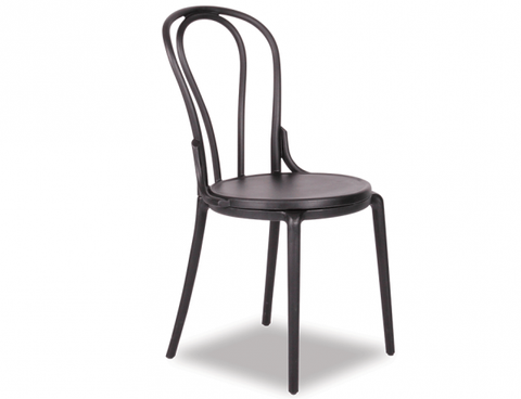 Rosemary Outdoor Black Chair