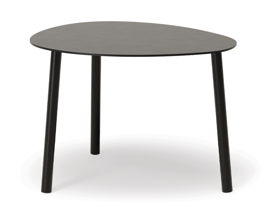 Lavender Outdoor Side Table Black