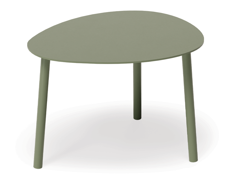 Lavender Outdoor Side Table Pale Eucalyptus