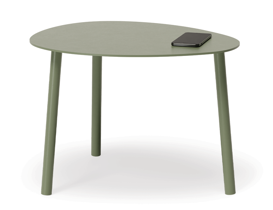 Lavender Outdoor Side Table Pale Eucalyptus