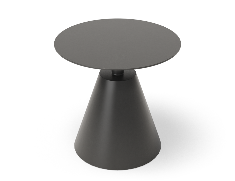 Lantana Outdoor Side Table Charcoal