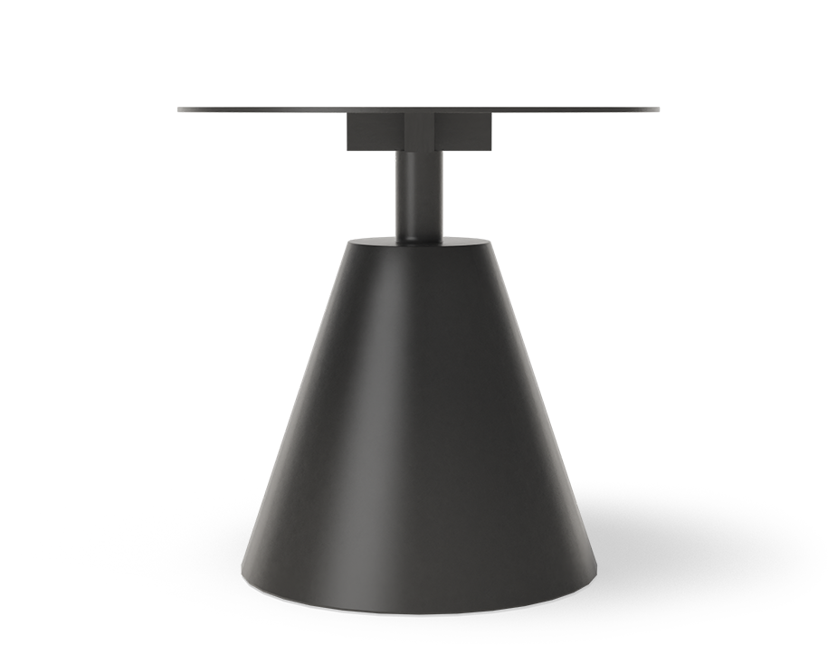Lantana Outdoor Side Table Charcoal
