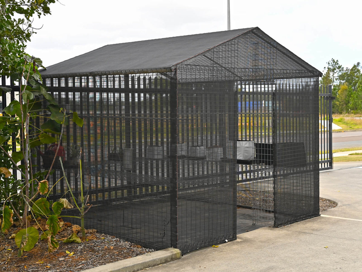 Customised Weldmesh Shadehouses