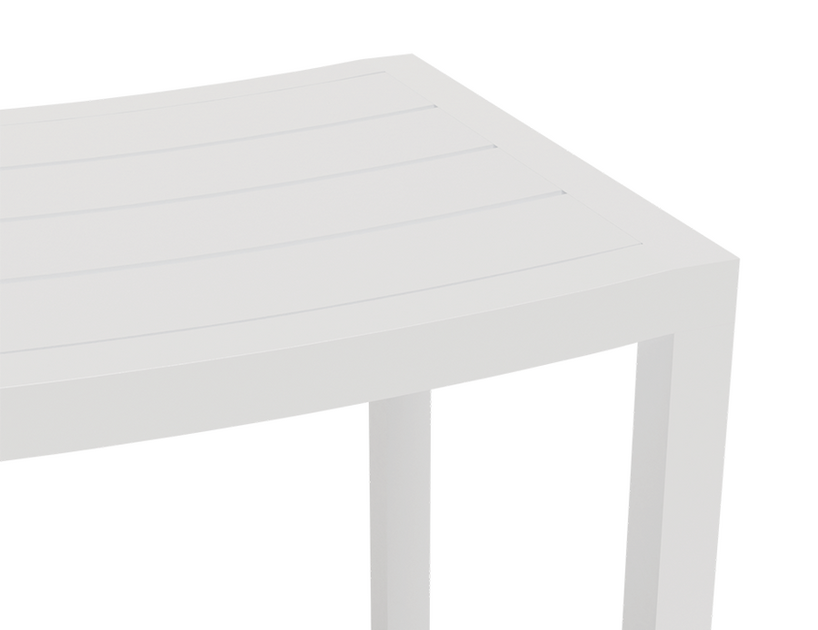 Tulip Outdoor Stool White