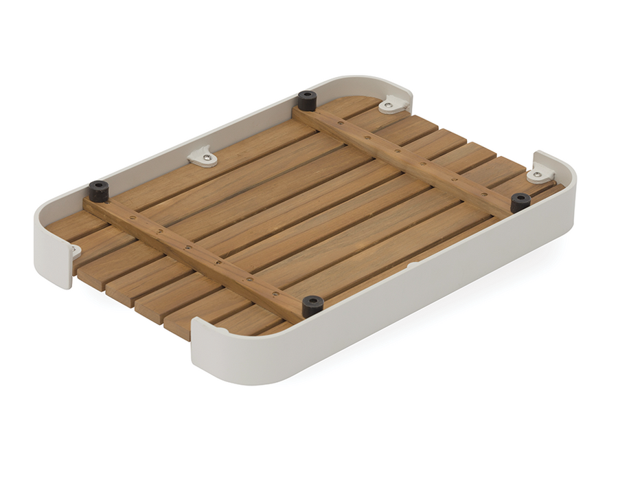 Rose Outdoor Tray Rectangle White