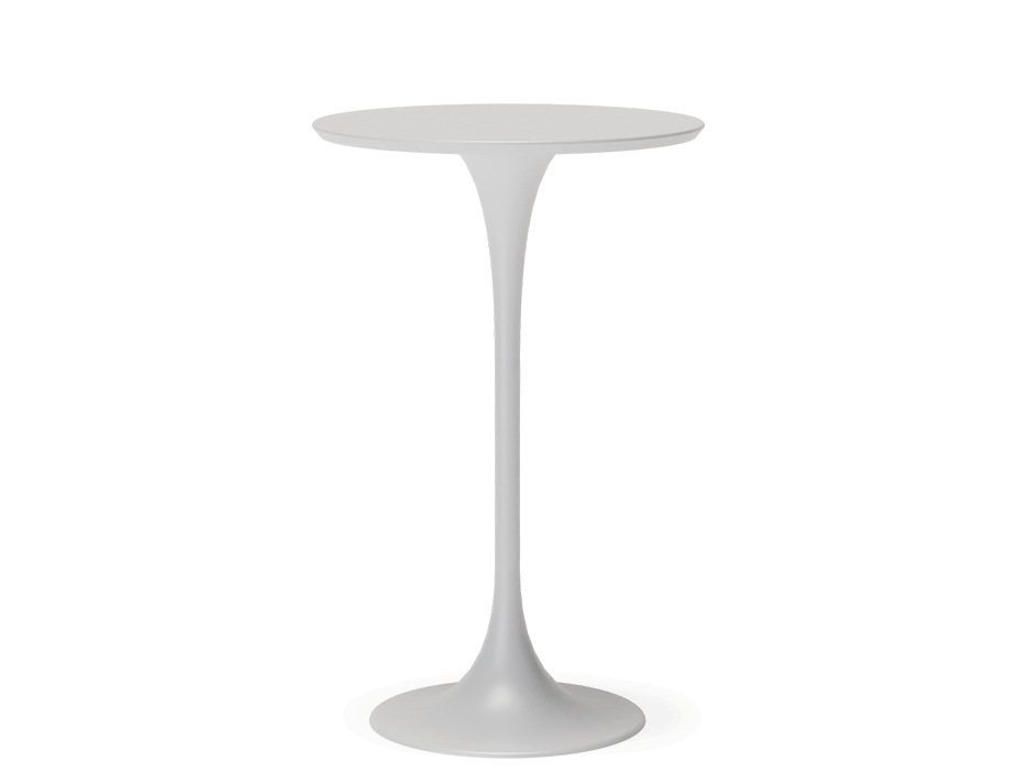 Peony Outdoor High Bar Table White