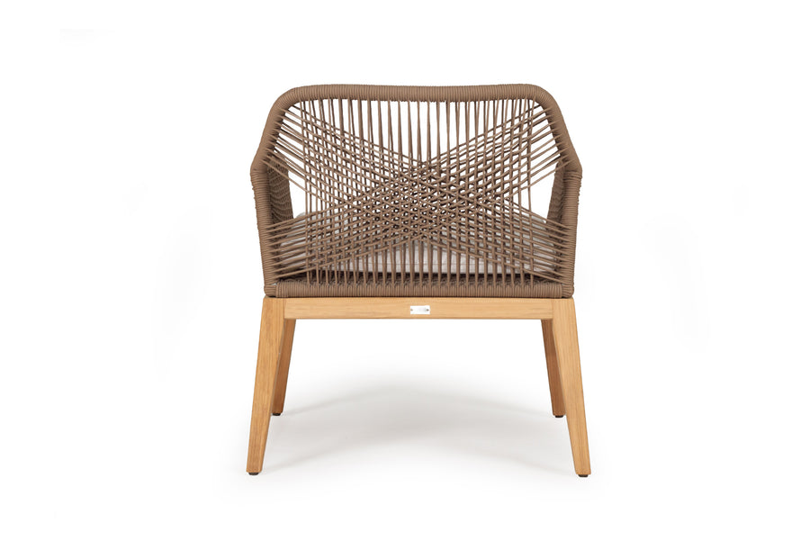 Rattan Outdoor Dining Chair Sand