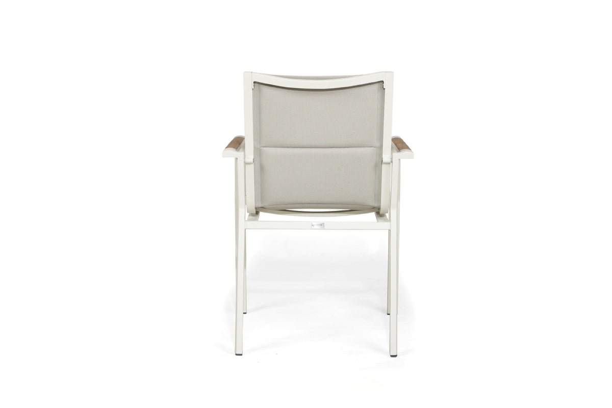 Magnolia Outdoor Dining Chair White - Set of 4