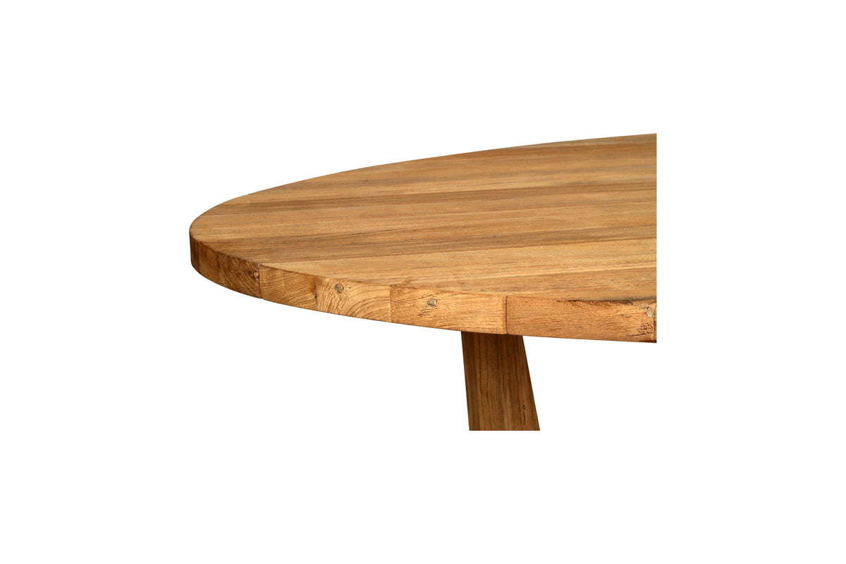 Violet Natural Oval Outdoor Dining Table - 240cm