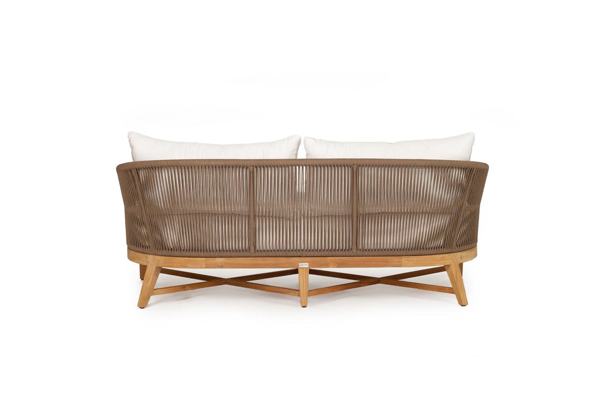 Wattle Sand Outdoor Sofa 2 Seater