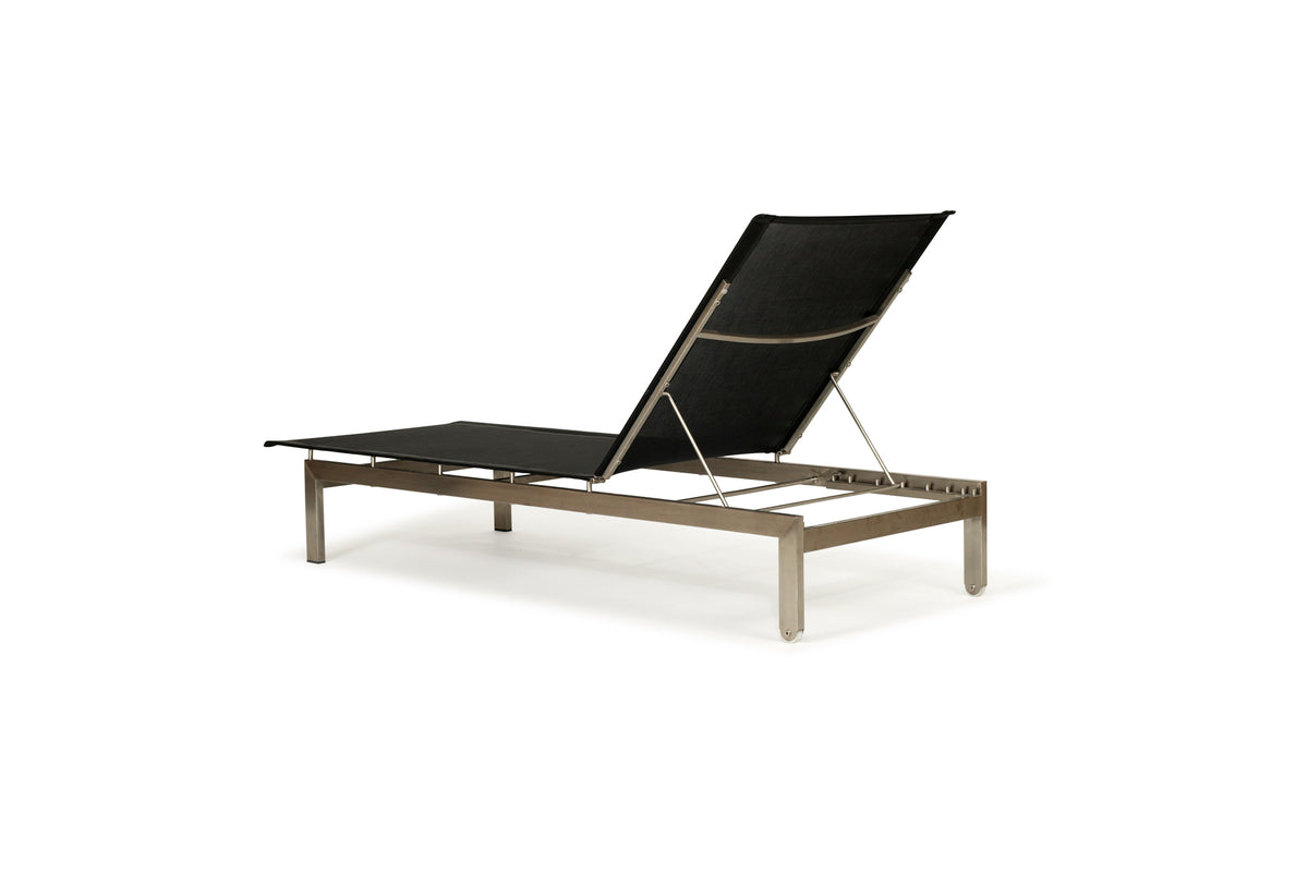 Iris Steel Outdoor Sunlounger