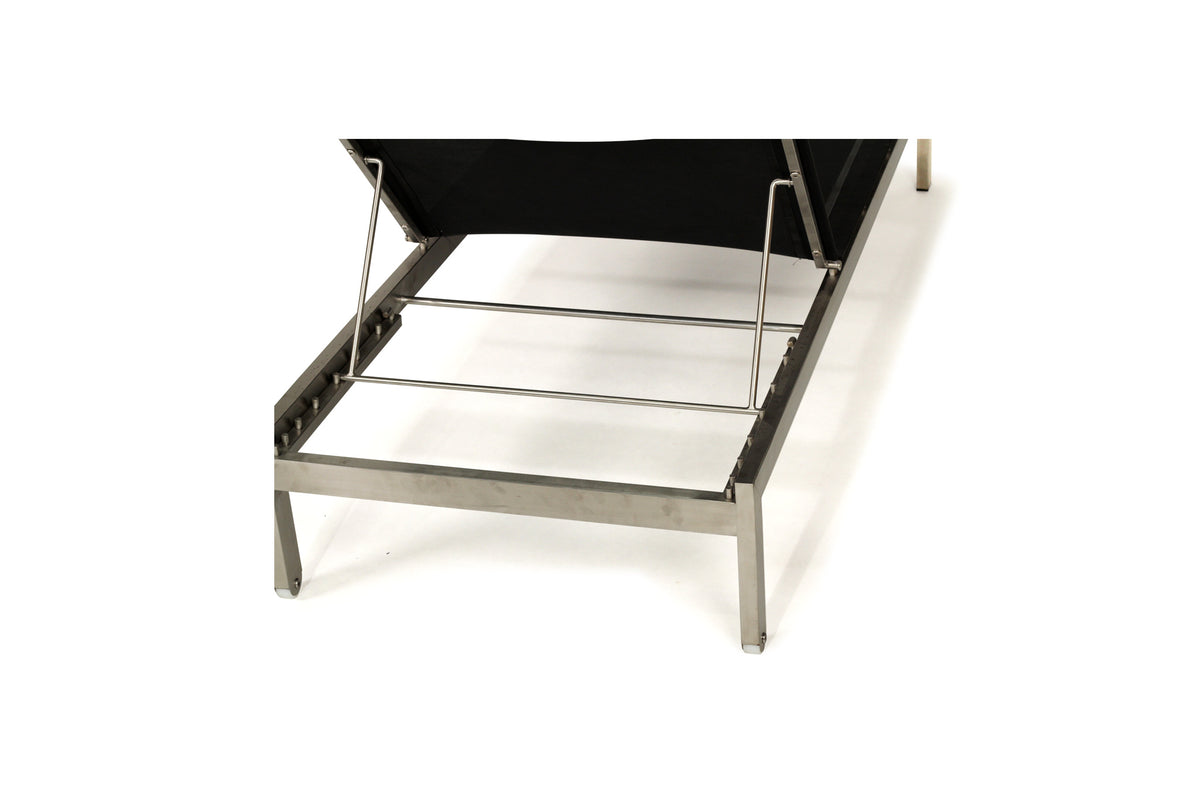 Iris Steel Outdoor Sunlounger