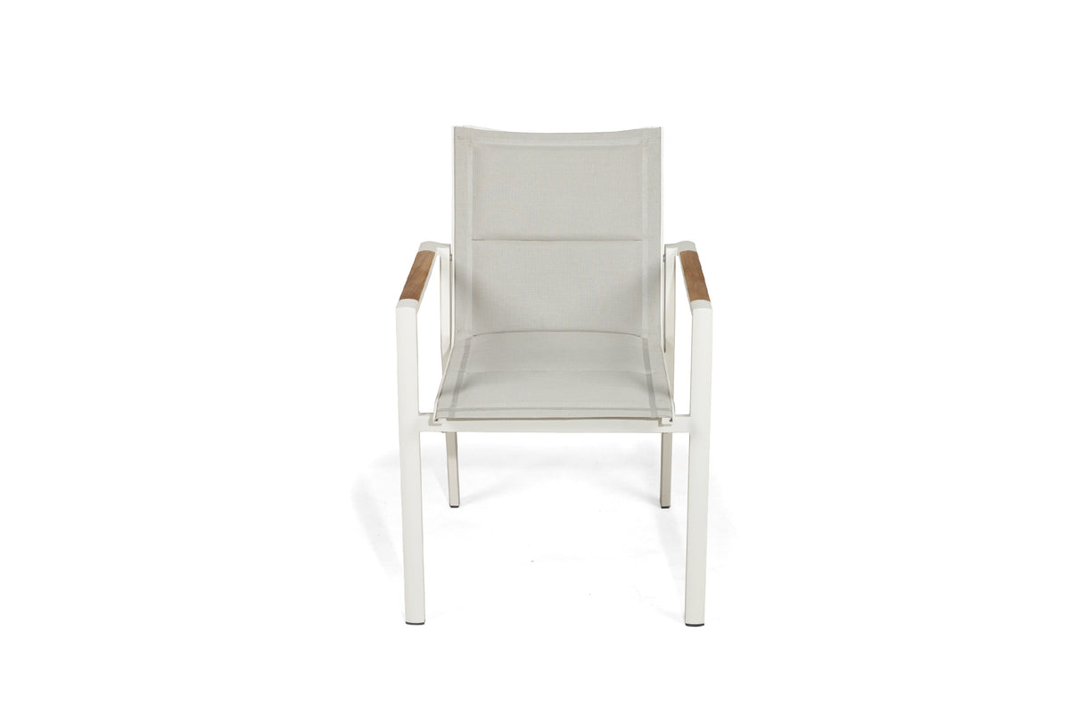 Magnolia Outdoor Dining Chair White - Set of 4