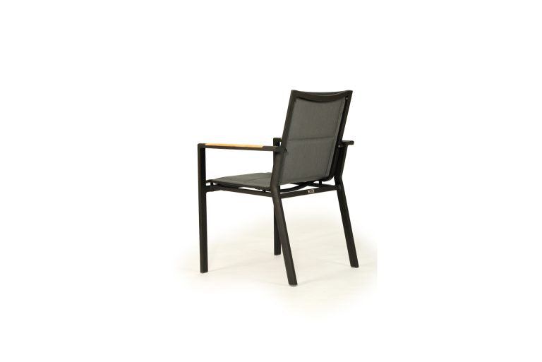 Magnolia Outdoor Dining Chair Black - Set of 4