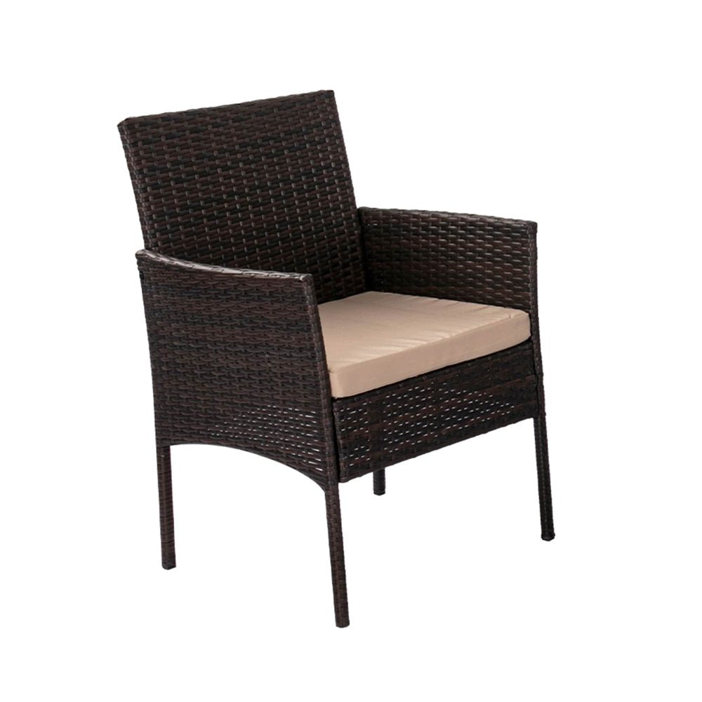 Breeze Wicker Outdoor Lounge Set 4-Seater