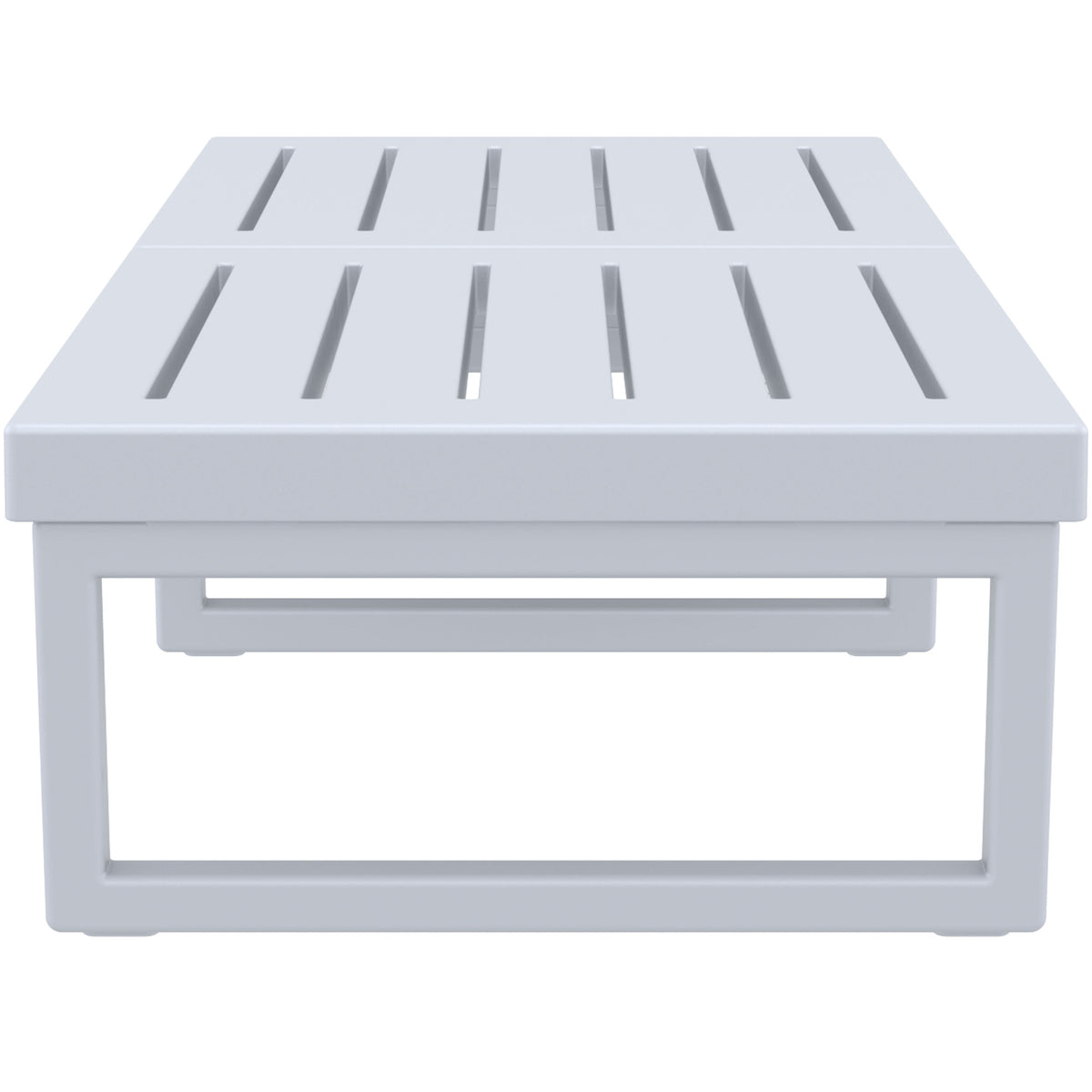 Mykonos Lounge Table XL - Silver Grey