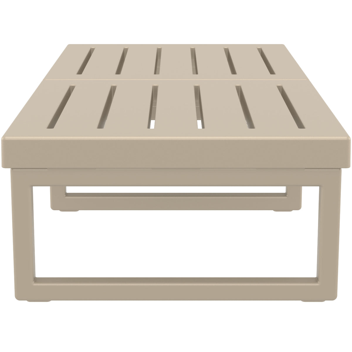 Mykonos Lounge Table XL - Silver Grey