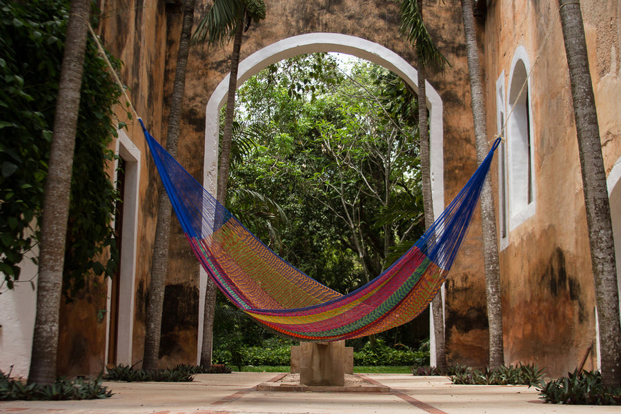 The Power nap Mayan Legacy hammock in Mexicana Colour