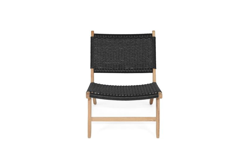 Azalea Armchair Black – Close Weave