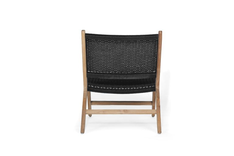 Azalea Armchair Black – Close Weave