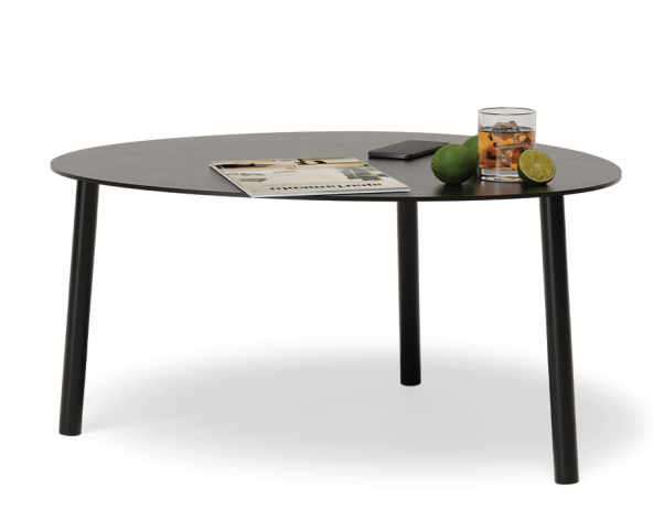 Lavender Medium Outdoor Coffee Table Black