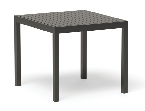 Tulip Outdoor Table Charcoal 90 x 90cm