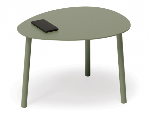 Lavender Outdoor Side Table Pale Eucalyptus